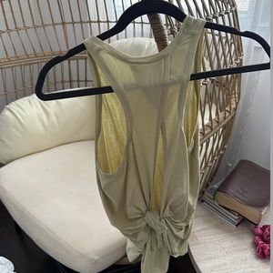 Lululemon Tie Back Tank